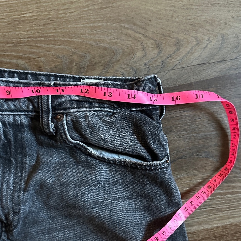 Frayed Hem Denim Skirt size 29 - Picture 5 of 5